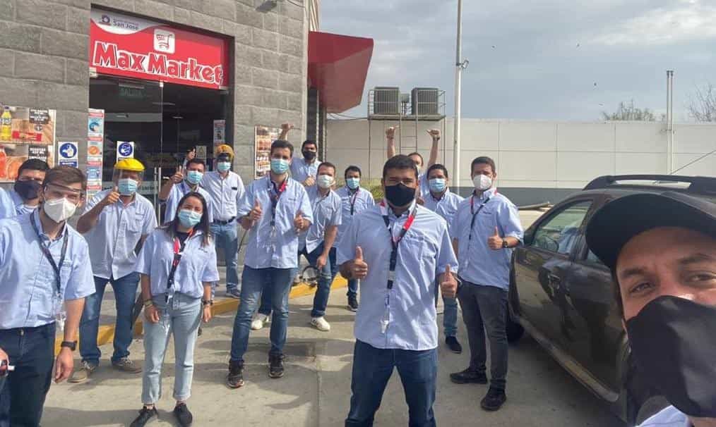 Visita al norte Backus