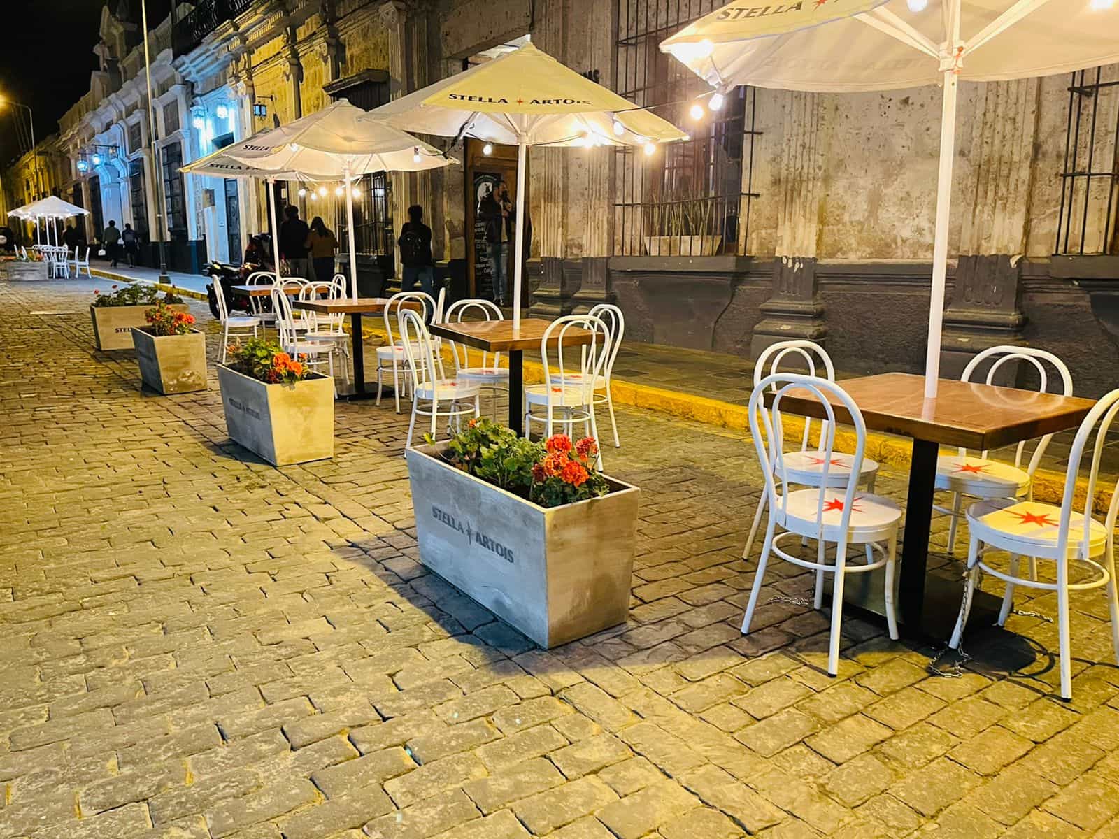 Terrazas gastronomicas