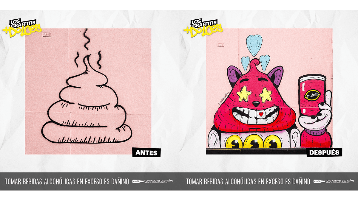 Los Graffitis + Dulces